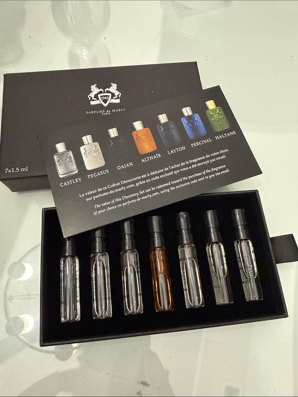 Parfums de Marly Men’s Discovery Set — Black